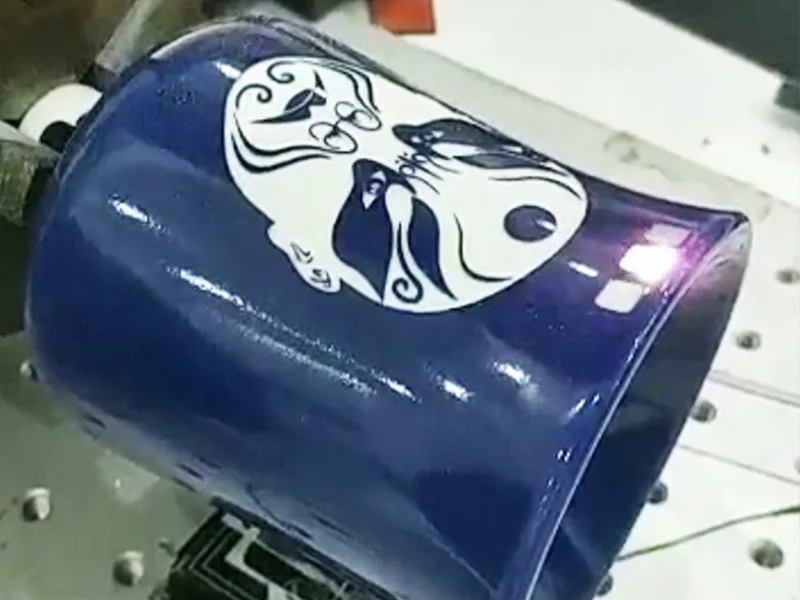 Marquage UV de la céramique