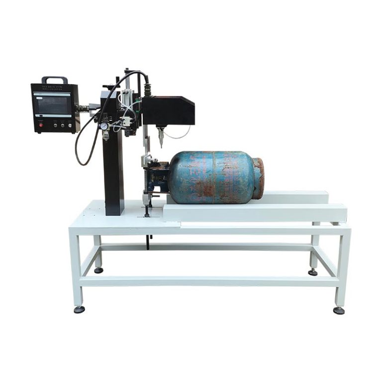 Desktop pneumatic gas cylinder marking machine