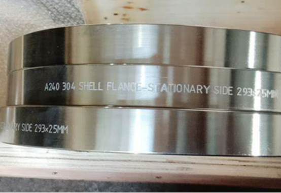 Flange Marking Placement