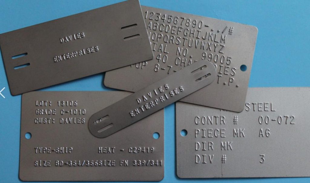 Difference size tags