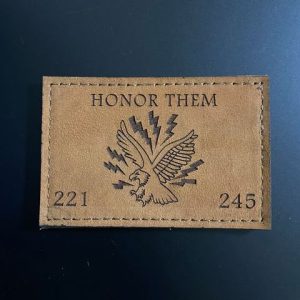 leather marking samples