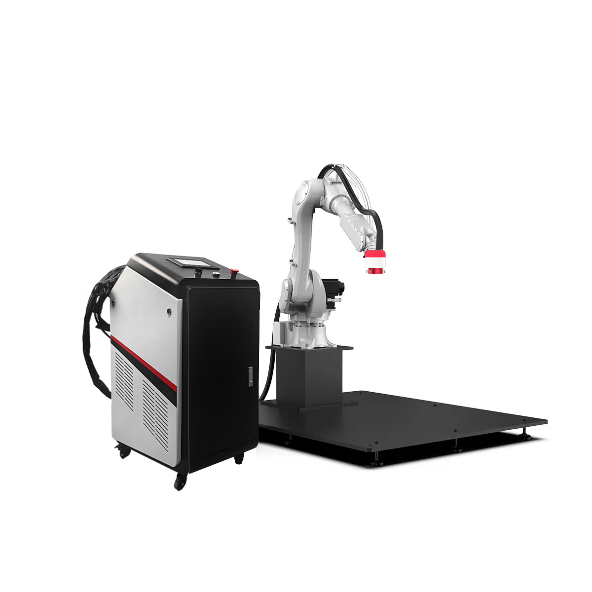Pulse Fiber Laser Cleaning Machine Robotic Arm