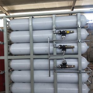 Amostras de marcação por ponto de cilindro de gás 3