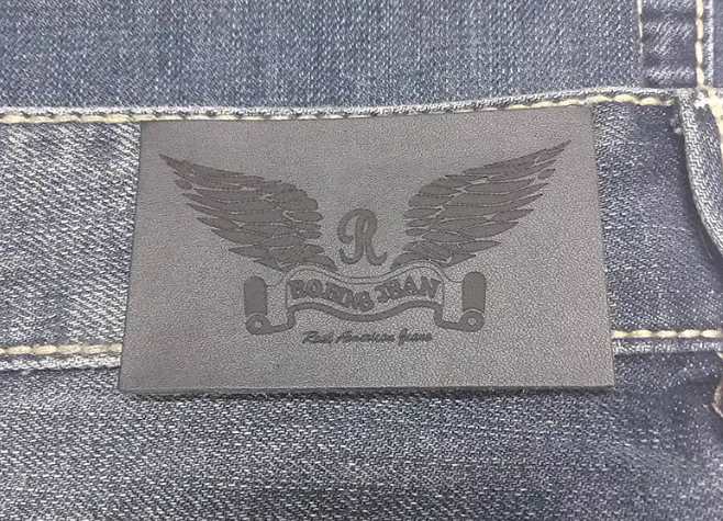 Leather marking samples