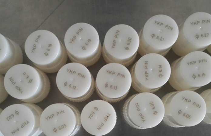 Plactic marking sample