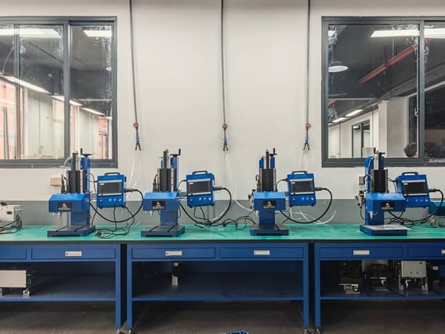 automatic lift dot peen marking machines