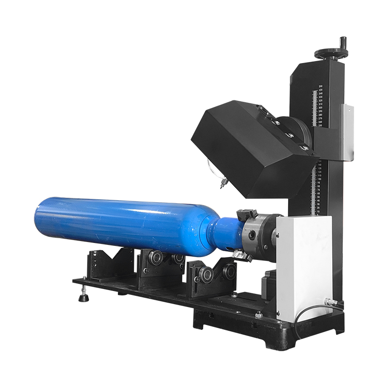 Desktop pneumatic gas cylinder horizontal / vertical rotary marking machine 1