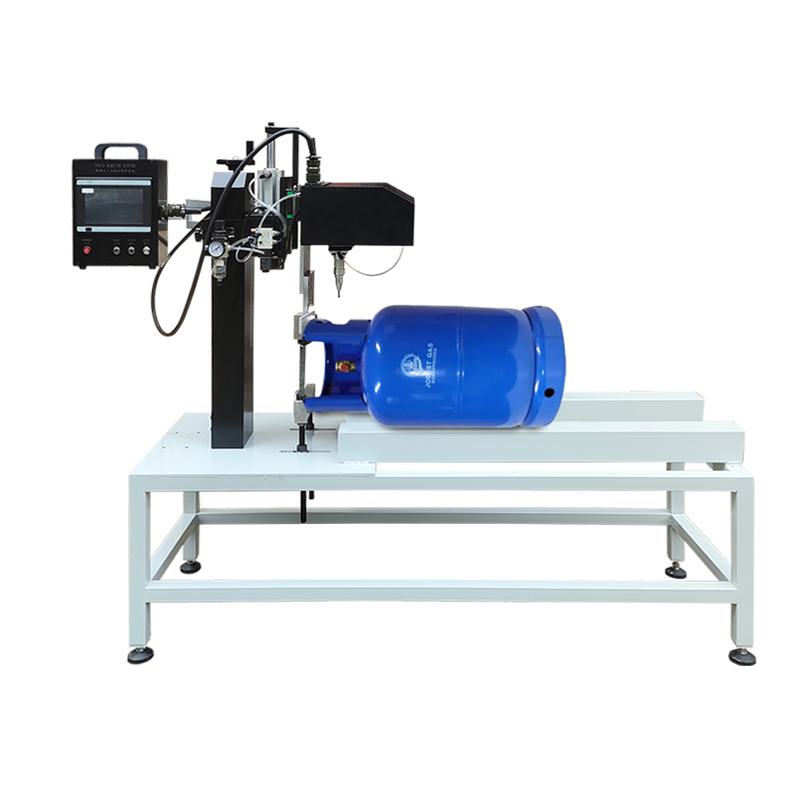 Desktop pneumatic gas cylinder horizontal / vertical rotary marking machine 3