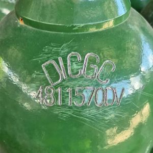 Gas Cylinder Dot Peen Marking Samples 12