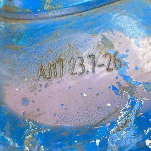 Gas Cylinder Dot Peen Marking Samples 14