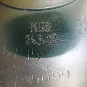 Gas Cylinder Dot Peen Marking Samples 15