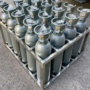 Gas Cylinder Dot Peen Marking Samples 4