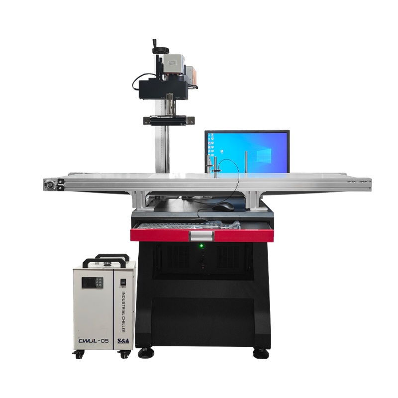 In Line Visual Positioning UV Laser Marker Machine pic.