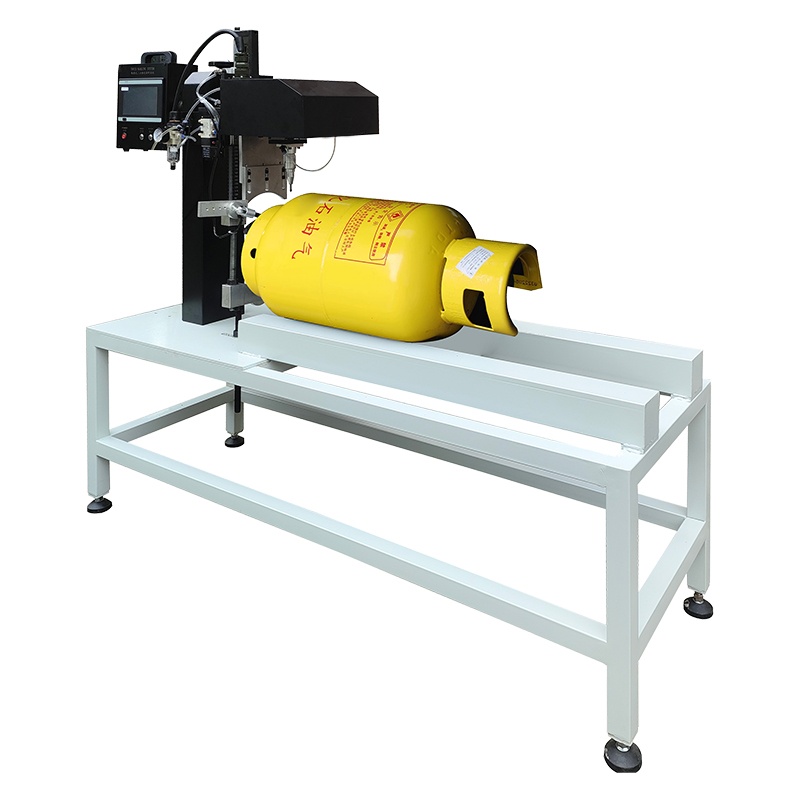 LNG Cylinder Dot Peen Marking Machine pic.