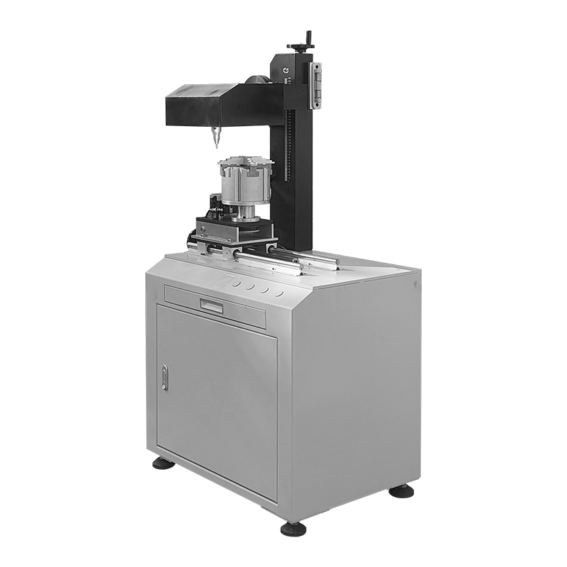 Automatic Moving Inline Vertical Rotary Dot Peen Marking Machine