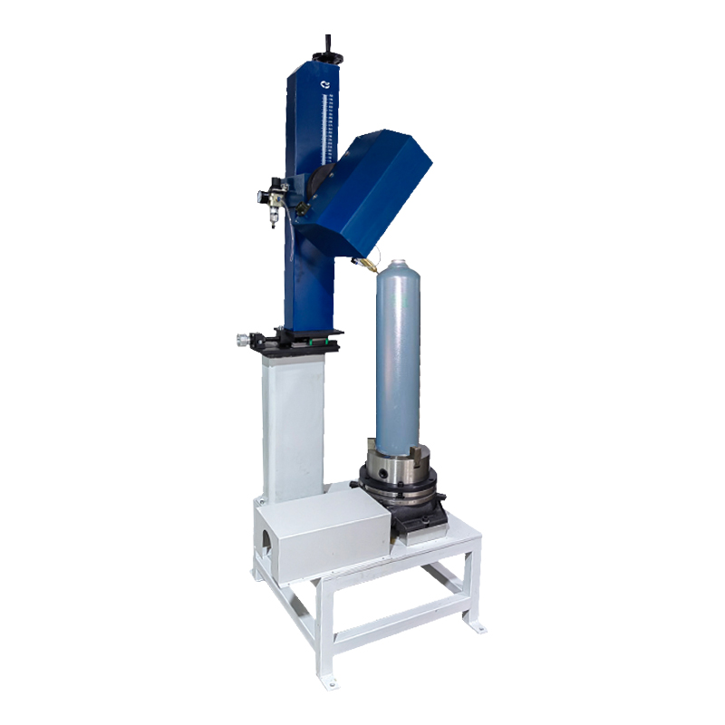 Cylinder Dot Peen Vertical Rotary Marking Machine