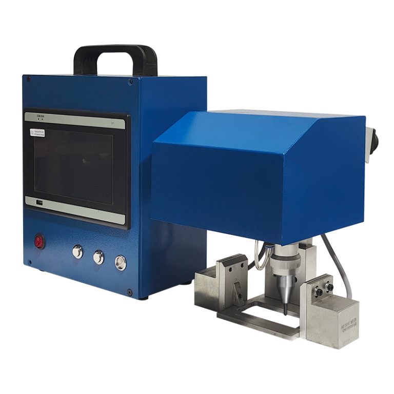 Split Handheld Dot Peen Marking Machine 120x50mm Magnetic Fixture