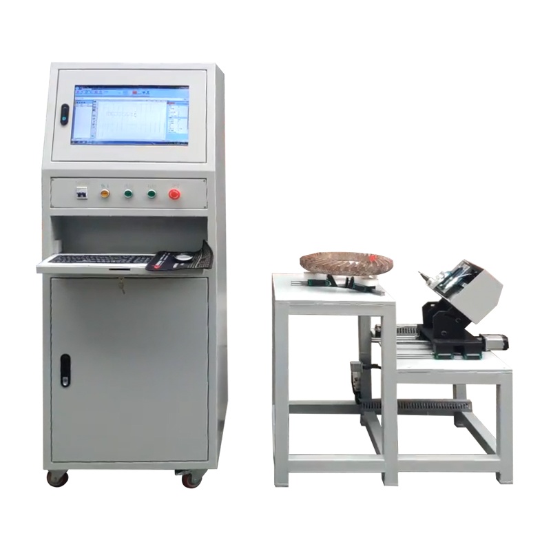Split Gear Dot Peen Vertical Rotary Marking Machine