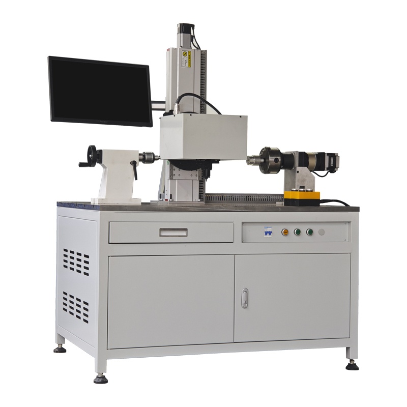 Desktop Auto Lifting Electric Dot Peen Rotary Marking Machine