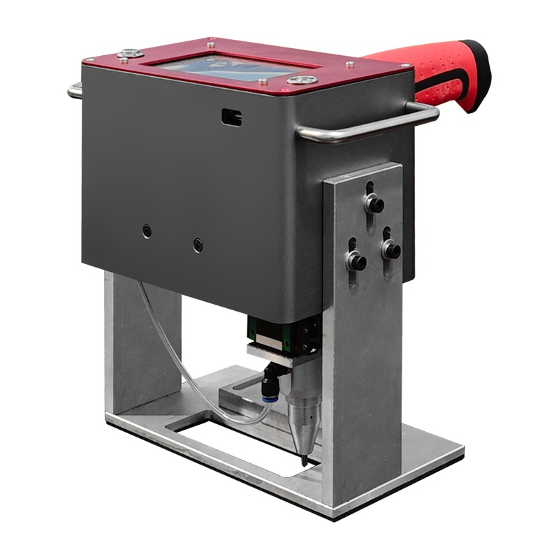 Lightweight Handheld Flange Dot Peen Marking Machine