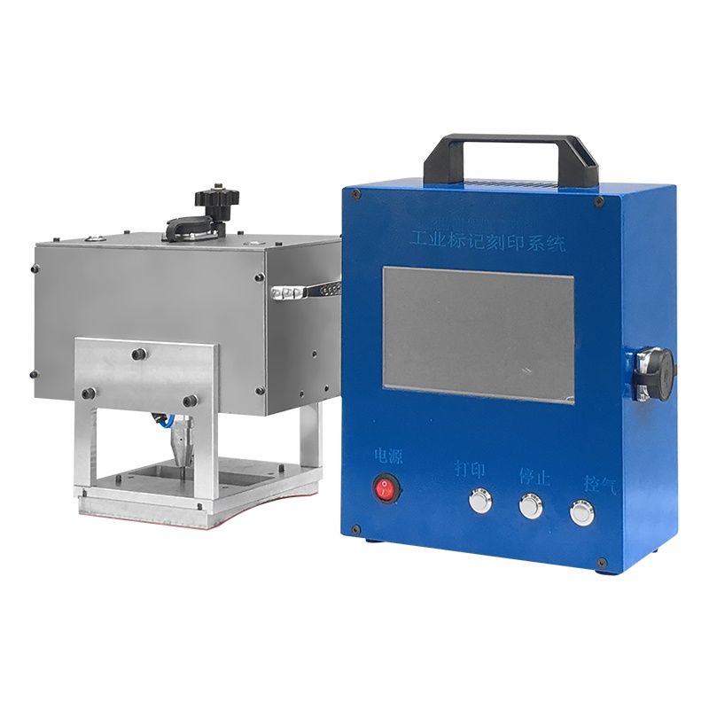 Two Handheld Large Flange Dot Peen Marking Machine
