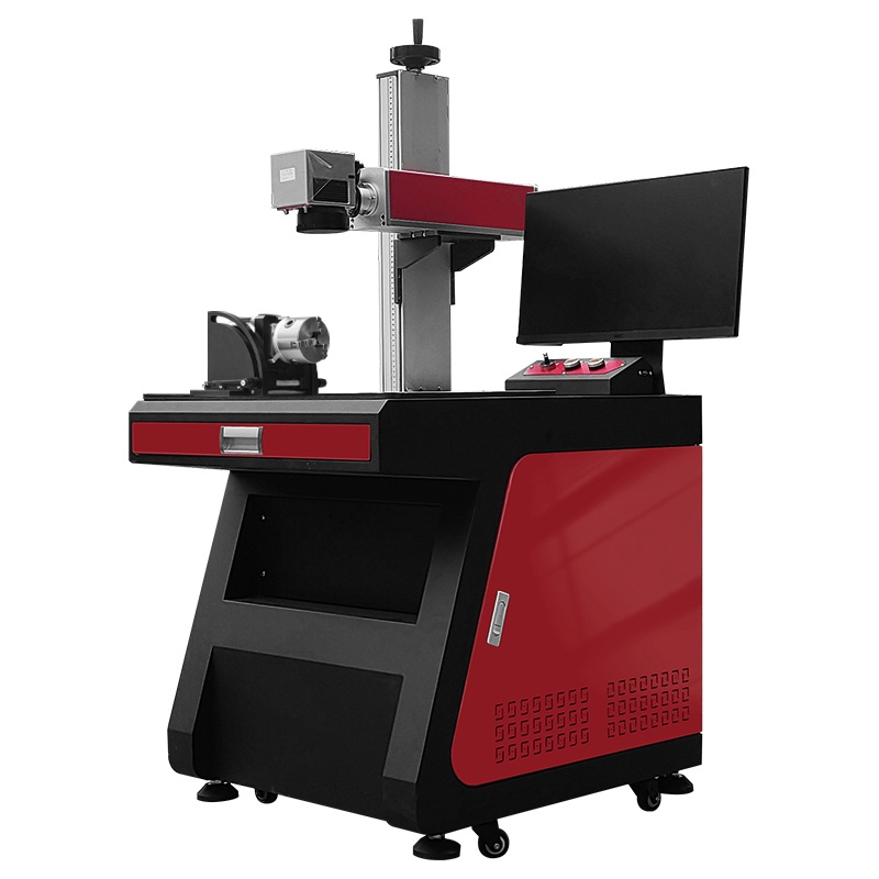 MOPA Fiber Laser Marking Machine with Fixture
