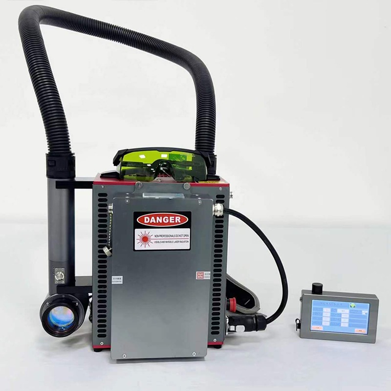 Air Cooling Backpack Pulsed Laser Cleaner