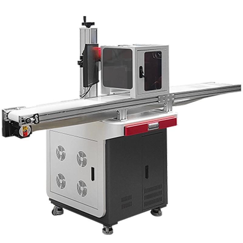 Inline Automatic Enclosed MOPA Fiber Laser Marker