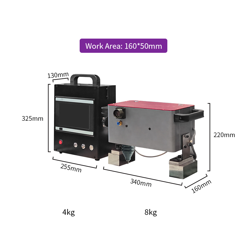Lightweight Two Hand Held Pneumatic Dot Peen Marking Machine 2