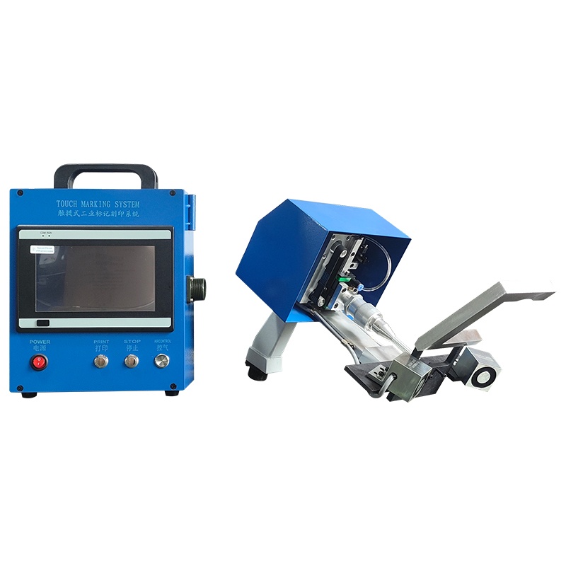 Handheld Acetylene Gas Cylinder Dot Peen Marking Machine
