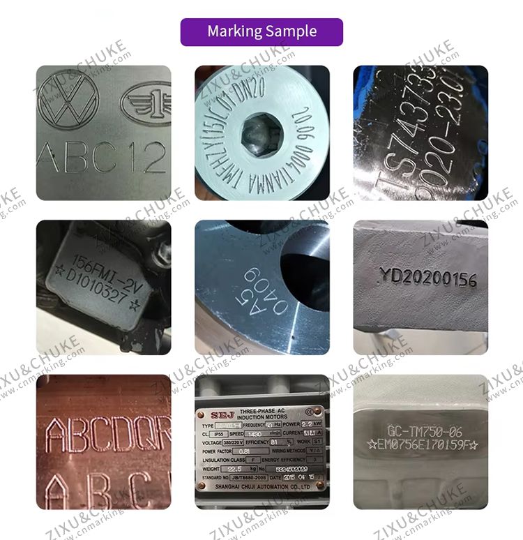 Desktop Pneumatic Dot Peen Marking Machine Details 2