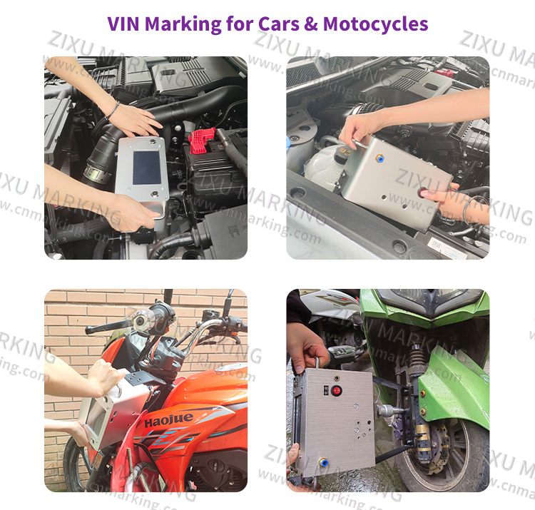 Portable All-in-one Pneumatic Metal Pin Micro Percussion Engraver for Car VIN 2