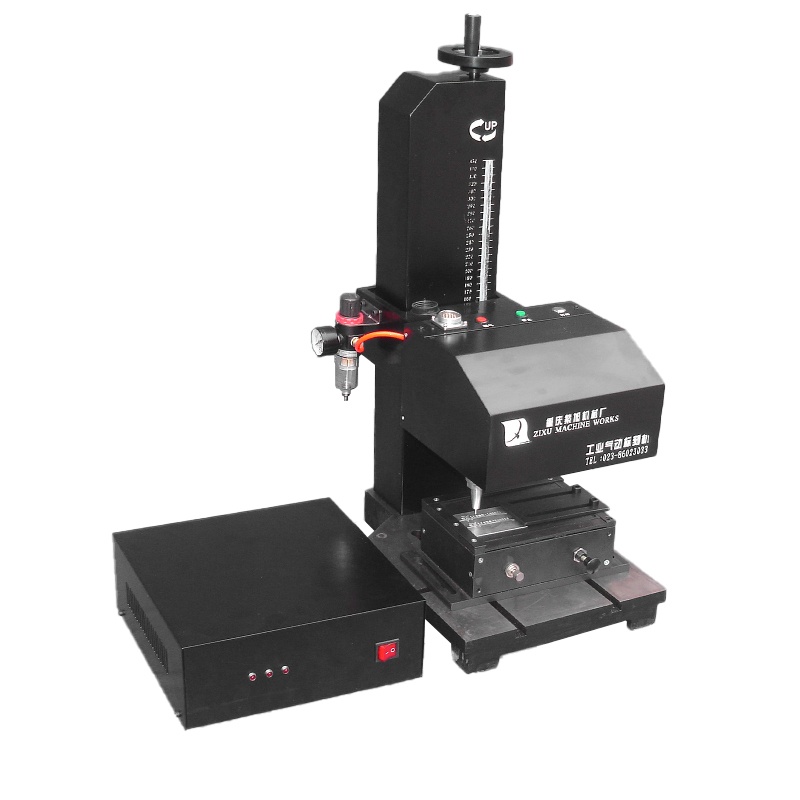 Desktop Pneumatic Dot Peen Marking Machine with Fixtures 2