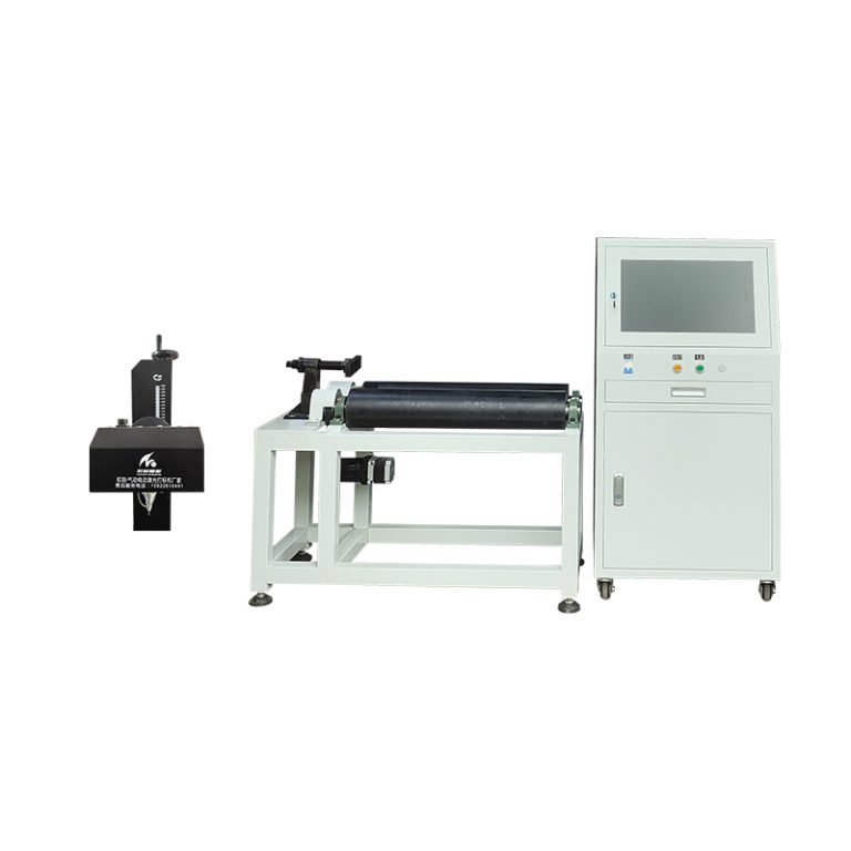 Inline Split Cylinder Dot Peen Horizontal Rotary Marking Machine