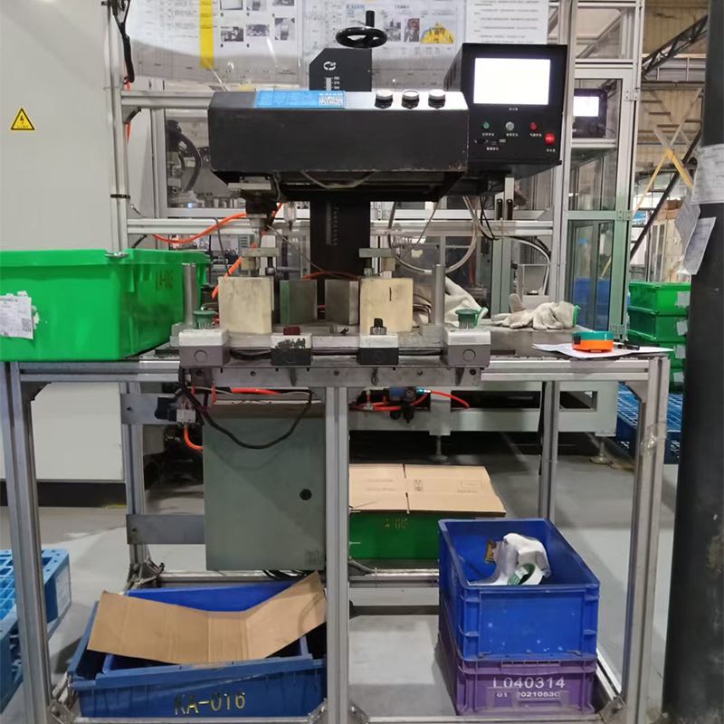 Large Format Inline Pneumatic Dot Peen Marking Machine