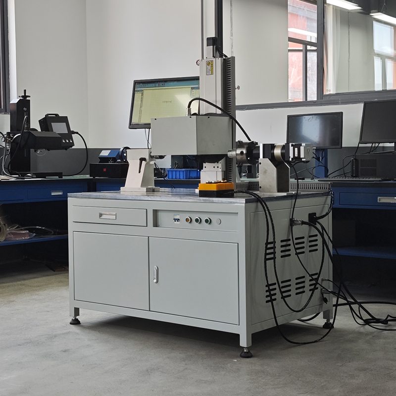Desktop Auto Lifting Electric Dot Peen Rotary Marking Machine