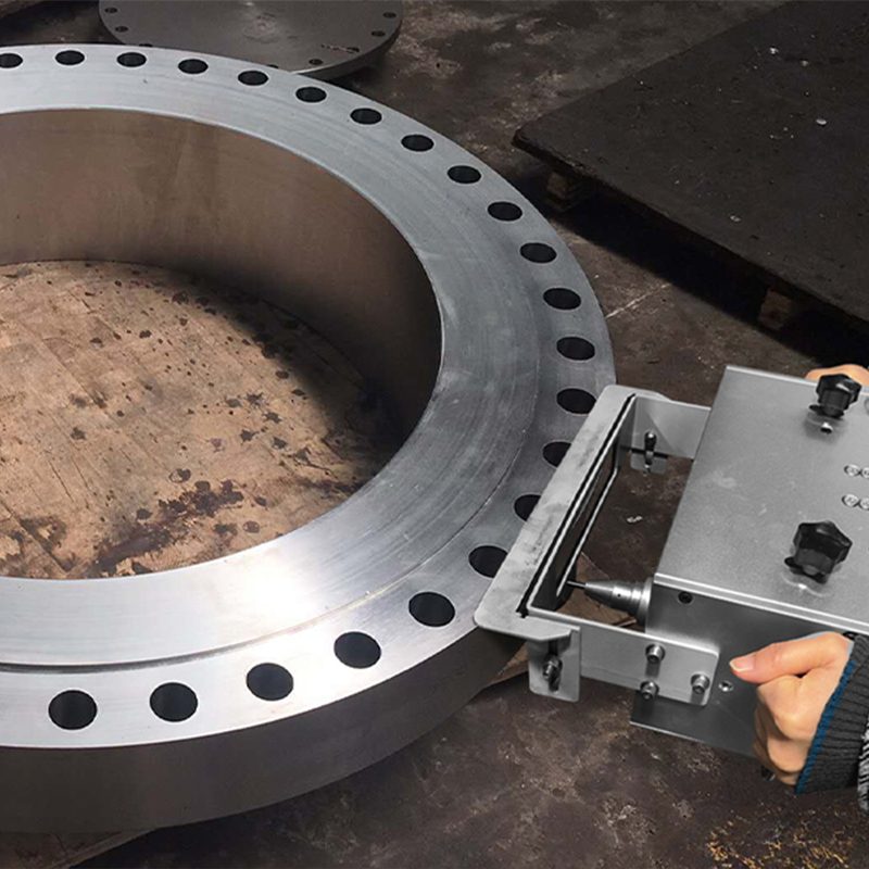 Two Handheld Flange Dot Peen Marking Machine pic.