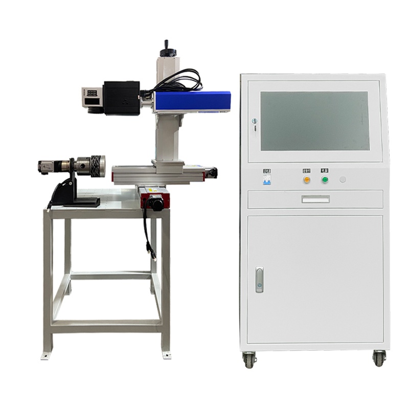 3D Galvo MOPA Fiber Laser Marker with Moving Modules