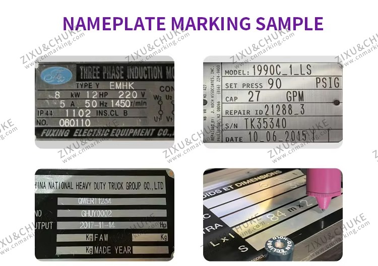 Desktop Automatic Loading Steel Bar Rod Pneumatic Dot Peen Side Marking Machine