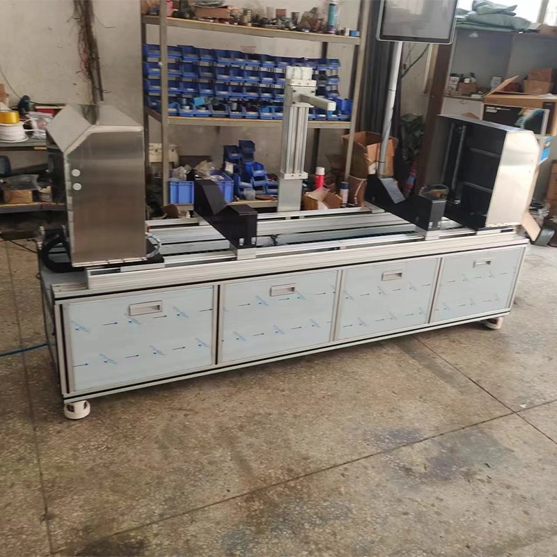Rotogravure Printing Roller Both Sides Dot Peen Marking Machine 2