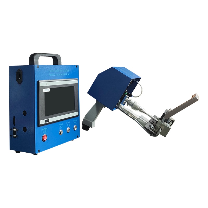 Handheld Acetylene Gas Cylinder Dot Peen Marking Machine