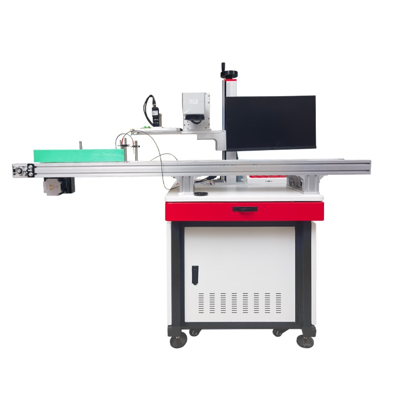 In-line Flying CO2 Laser Marking Machine