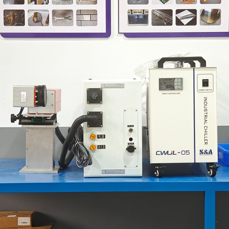 Integrated in Line UV Laser Marker Machine pic.