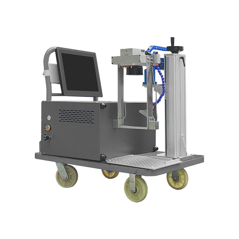 Handheld MOPA Fiber Laser Marking Machine for Gas Cylinder