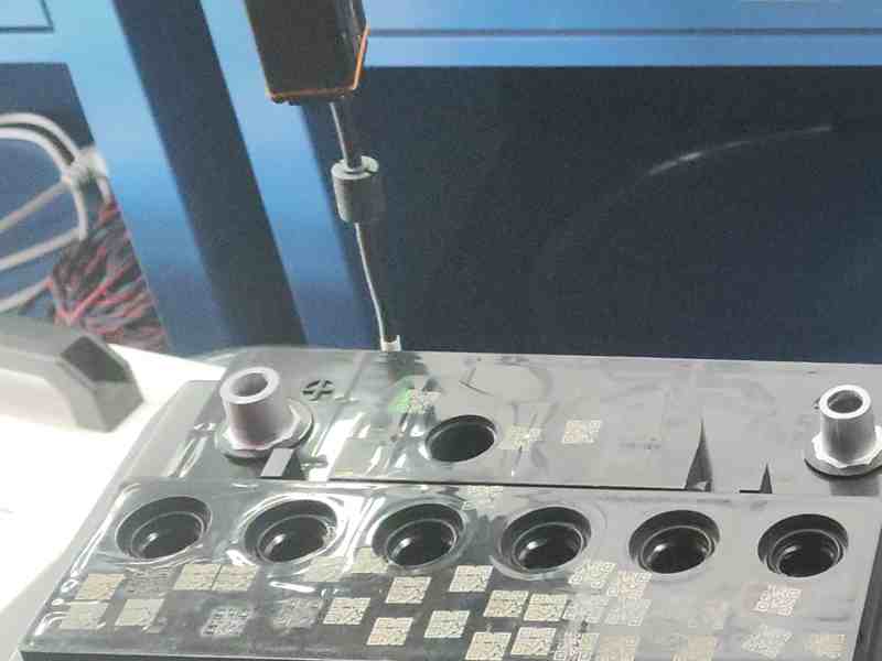 In line automatic UV marking machinefor EV and ESS lithium cells PACK trays 3