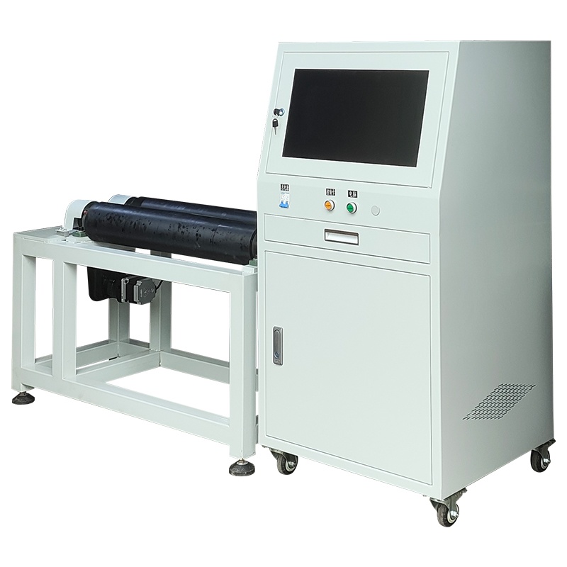 Inline Split Cylinder Dot Peen Horizontal Rotary Marking Machine pic.