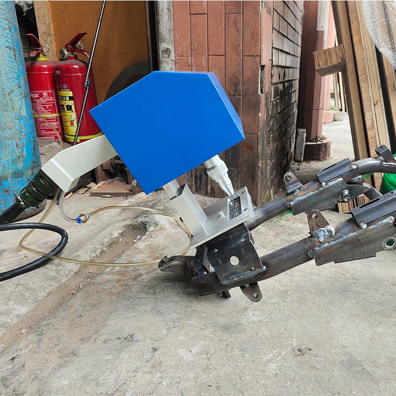 Handheld Dot Peen Marking Machine for Car, Motorcycle VIN Remarking 3