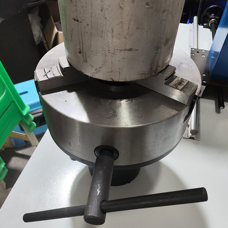 Small Flanges Dot Peen Horizontal Rotary Marker