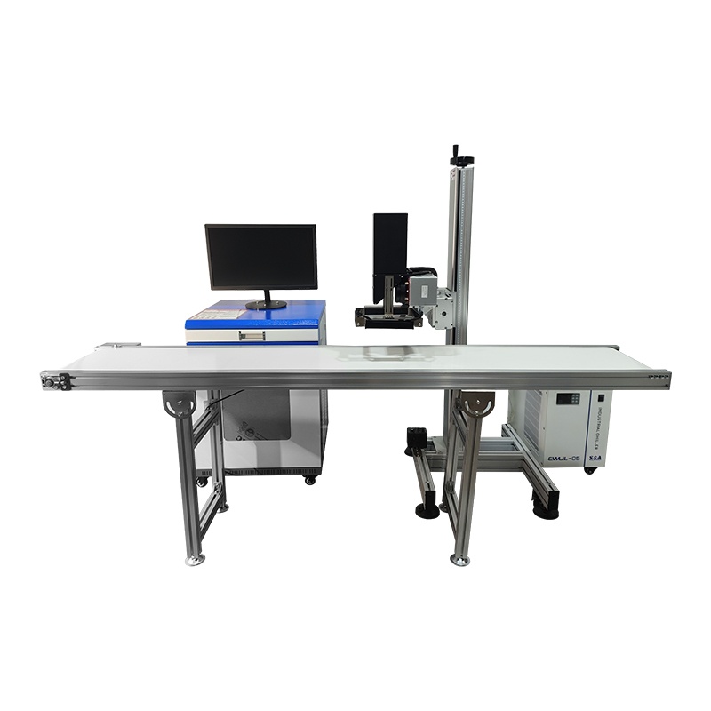 In Line Visual Positioning UV Laser Marker