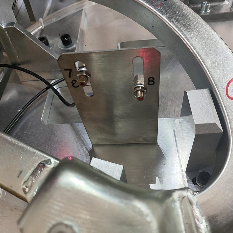 PLC Controlled Automatic Automobile Sector Parts Dot Peen Marking Machine